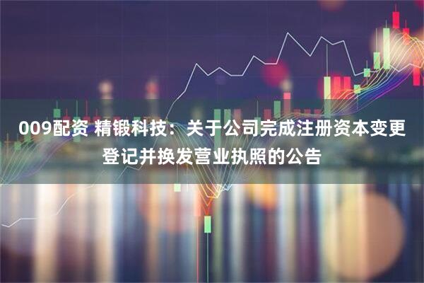 009配资 精锻科技：关于公司完成注册资本变更登记并换发营业执照的公告