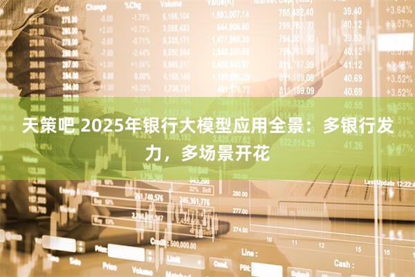 天策吧 2025年银行大模型应用全景：多银行发力，多场景开花